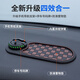 Jiaojia Multi-fonctionnement du véhicule multi-fonctionnaire Anti-slip Mounts à glissement à 360 degrés Rotation Mobile Phone Navigation Navigation Temporaire Plaque de stationnement Console Console Rangement Brown Brown Brown + Black Bracket