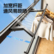 Tiandiyu balcony clothes drying artifact invisible clothes drying rack folding hanging rod telescopic clothes drying rod indoor home punch-free quilt drying