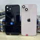 Apple 13 original disassembled back cover glass middle frame back shell iPhone 12 disassembled glass case assembly 2nd hand 12 original disassembled back shell 9 new (US version) white screen glue battery glue button tray