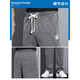 
Pure summer thin ice silk jeans for boys casual pants loose straight wide-leg spring and autumn style Tiansi men's pants 1048# gray + black. 10XL 4xl 185-200Jin[Jin equals 0.5 kg]