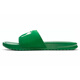 Nike Stussyxbenassislis Exterior de suela gruesa, zapatillas de ajuste cómodas para hombres y mujeres, verde 38.5