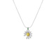 Qi Xiaomi summer flower necklace for men GD Quan Zhilong same style daisy pendant for women light luxury versatile 2025 new daily accessories small daisy necklace