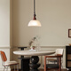 
Dingyin French cream style bedroom bedside chandelier retro creative atmosphere restaurant bar lamp middle age wasaki light fixture [9227] lifting style-three colors change light