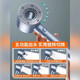 小米有品增压淋浴花洒喷头过滤水龙头洗澡超强浴霸花晒沐浴加压莲蓬头1047 蓝1 增压净水花洒+1.5米管