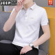 Jeep Spirit Ice Silk Algodón Polo Camisa Camiseta de manga corto