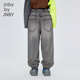 jnby by JNBY new style Jiangnan cloth children's clothing tapered pants autumn boys and girls 1O7E11730 986/denim white 160cm