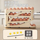 OIMG German slide rolling egg storage box storage home refrigerator side door kitchen egg artifact automatic egg rolling rack cream color 1 pack can hold about 30 eggs