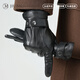 JIUMU sheepskin warm leather gloves men's winter velvet outdoor driving and riding motorcycle windproof and cold-proof gloves