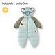 Balabala children's clothing baby one-piece down jacket one-piece baby clothes 2025 winter clothing romper suit cute boys and girls