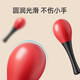 Sand Hammer Baby Hand-Rocking Small Sand Hammer Newborn Grab Listening Chasing Toy Training Black and Red Sand Hammer [2]