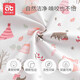 AIBEDILA baby diaper pad pure cotton type A waterproof breathable washable large size aunt care children overnight diaper mattress type A pure cotton-80*100cm-Dream Carriage