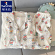 Padamas de hilo de algodón puro de crayón japonés de carcasa de carcasa de carcasa para mujeres en verano set de tres piezas de manga corta ropa de hogar linda ydontuo algodón-9906# star cachorro de tres piezas M [sugerencia 75-100Jin [Jin equivale a 0.5 kg]]]