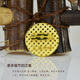 SNQP -Vorsitzender Maos Abzeichen mit goldenem rotem Hintergrund, der den People Badge Opas Gedenkabzeichen -Pin -Gift -Vorsitzender Maos Abzeichen 1 2,5 cm [Box] dient, [Box]