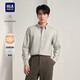 HLA Heilan House velvet long-sleeved shirt men's light business classic series warm shirt men's winter