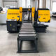 
Brad fully automatic CNC metal cutting horizontal band saw machine large gantry hydraulic tightening angle saw machine automatic feeding saw machine saw blade customization consult customer service order 15863