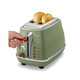 Delonghi/CTO2003 Retro Breakfast Series Toaster Toaster Home Olive Green 355 235 240mm