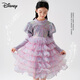 Disney (Disney) children's clothing girls skirt high-end princess skirt autumn and winter cake skirt spliced ​​fairy skirt TD3EQ003