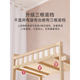 Shantou Lincun solid wood diaper table, baby care table, baby massage and touch table, bath storage, multi-functional changing table, removable two-layer diaper table, all solid wood