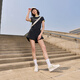 耐克（NIKE）官方空军一号女迷你勾运动鞋夏新款 AIR FORCE 1 IB3881 001幻影灰白/浅橄榄绿/浅骨色 42
