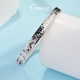 GsunG platinum laser crushed ice bracelet for women PT950 pure platinum bracelet, fashionable and shiny Chinese Valentine's Day gift for your partner. Priced by gram. Contact before bidding.