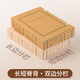 于字简 A4进口木浆牛皮纸文书档案盒6cm 10个装674g进口无酸纸 定制牛皮纸文件盒 3413