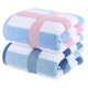 Badetuch für Frauen weich 90x180 Plus Größe für Herren Haushalt reines Baumwollwackelhandtuch Paar absorbieren Wasser Schnell trocknen Baumwollprinz Blaues Badetuch - Standard Nummer 14 14070