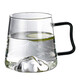 Gaoming (Gaoming) Copa de vidrio japonesa Copa de agua a gran capacidad Agua de alta temperatura Vista de montaña en espesas resistentes a la taza de té verde Copa creativa de agua potable 9195 Copa de montañismo 2