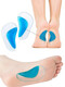 Flat foot arch pads, adult sandals, arch pads, flat foot corrective insoles, children's corrective soles, shock-absorbing soles, adult version (1 pair with velvet skin)