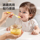 YEEHOO (YEHOO) Newborn Gifts Practical Baby Supplementary Food Bowl Gift Box Baby Drink Tommy Paste Straw Bowl Hawk with Supplementary Food Box Spoon Infant [Supplementary Food Bowl] Three-piece Gift Box Style