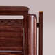 Nanyang Hu Family (HOOS) Nanyang Hu Family Nanyang Hu Family Hongyun Series He9930 All Solid Wood Grand lit Aili Ancient Yi Su mu Nouveau style chinois Ancient Zeh-03 Shelf Low Box Hauteur 350-F8Y
