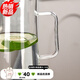 
Qilicai high-value anti-frying cold water kettle glass cold water kettle large capacity family living room water utensils boiling water single pot 1449ML transparent single pot