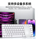 Zokd [2025 Новый Top-End] подходит для Apple iPad Wireless Bluetooth Office Mute Mute Mage Magic Mouse Mouse 3 Generation MacBook Computer Pablet Air/iPad перезаряжается [оригинальный полнофункциональный] Classic Single Mouse Classic White