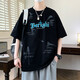 
Ran Yilan's summer short-sleeved shirt for boys and junior high school students loose cotton tops for young children's summer clothes 695 meters white single piece short-sleeved quality assurance M 70-90Jin [Jin equals 0.5 kg]