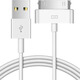 Adapté d'origine à Apple iPad 3rd Génération A1416 Câble de chargement de tablette A1395 / 1396 Apple iPad Pro Tablet IPad 2 Charge White Wide Head Set Remplacement plat d'origine [10W Head + 1 mètre fil]