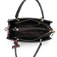 Citicity Luxury Sac Bag Femme Gift Handsbag grande capacité 2025 Nouveau sac de seau à corps croisé à la mode et polyvalent Black (Boîte-cadeau exquise)