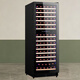 VINGARDE wine cabinet constant temperature wine cabinet embedded household dual temperature wine cabinet ice bar compressor air-cooled frost-free bar winery wine beverage constant temperature moisturizing refrigerator CH-165 single door double temperature - full glass door 154 bottles 1.67 meters 408L