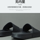 DIFANPU international luxury brand men's shoes high-end men's casual shoes comfortable versatile slippers fashionable breathable outdoor flip-flops black [brand gift box] 41