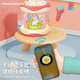 Shantoulin Village Baby Girl Music Many Drum Toat Baby 0-6-12 meses Niño 1-3 años Educación temprana Regalo de cumpleaños 7 Modelo de actualización Tambor de tambor de tamaño