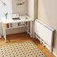 
Yonghuan mobile computer desk bedroom folding desk student bed desk house office study desk basic model/12040 white
