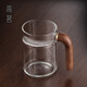 Crescent Cup für grüne Tee Making Special Glass Tasse mit Griff für persönliche Haushaltsfilter Tee Tasse Trinken Tee Trinkwasser Tasse 9207 Crescent Cup 450 ml 400 ml enthält nicht -600 ml Enthaltende