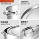 Sanqihu stainless steel barrel 304 thickened stainless steel soup barrel 304 stainless steel barrel soup barrel commercial thickened electric 35 pot 3524 20l (extra thick style)