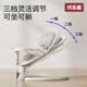 Qiaolexiong Rocking Electric silla de 0 a 1 año Moldura para bebés que coaxera el artefacto del bebé Reunión del recién nacido Regalos Suministros para bebés Dormir Xin Debai [Modelo básico] Silla mecedora separada