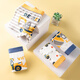 SKONWAT children's underwear boys A-type flat corner shorts 3-year-old little middle-aged children and teenagers cartoon boxers 1049 Astronaut combination_pure cotton fabric 4 pieces 180 XL code (recommended 45-55 Jin [Jin equals 0.5 kg])