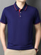OLJ Luxury Brand Summer Summer New Polo camiseta para hombres Camiseta de manga corta Lapa de moda informal