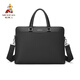 Scarecrow Men Mencotège toile Sac d'affaires décontracté sac grande capacité sac à main simple sac d'ordinateur noir noir