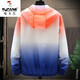 Carpintería carpintero (tucano) ropa de protección solar chaqueta de color de gradiente para hombres estilo coreano coreano de moda ropa de protección solar verano
