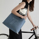 
Tujia TUPLUS Tujia Contour Series Portable Crossbody Dual-purpose Denim Pitot Pack Crossbody Bag New Style Washed Blue