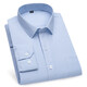 
DP pure cotton free ironing white shirt men's long-sleeved formal dress groomsmen's clothing wedding business inner shirt men 6624 38