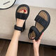 Mädchen Sandalen Sommer Kinderprinzessin Schuhe weicher Sohle ohne Schlupfstrandschuhe Big Boys und Mädchen Mode YQ-603 Beige 35 Innere Länge ungefähr 22,5 cm