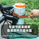OEING electric battery motorcycle water cup holder bumper guard mountain road bicycle water bottle rack coffee riding retro water bottle rack O-type black